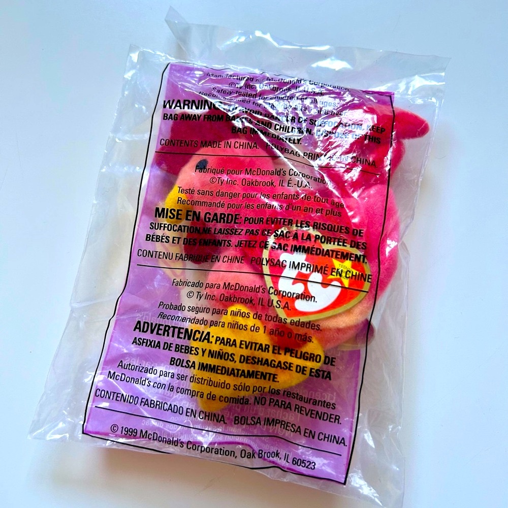 Vintage McDonald’s Teenie Beanie Baby